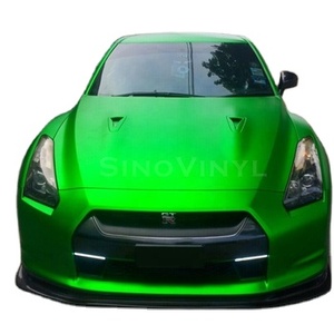 Película con cambio de color superbrillante DE ALTO polímero con doble fundición y revestimiento de vinilo PET para coche - Product Image 3