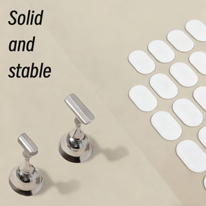 100 pièces/feuille de ruban <span class=keywords><strong>adhésif</strong></span> <span class=keywords><strong>double</strong></span> <span class=keywords><strong>face</strong></span> en gel pour <span class=keywords><strong>ongles</strong></span>, colle adhésive transparente, autocollants pour manucure, présentoir d'art, pratique en salon, présentation - Product Image 5