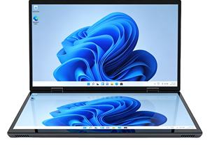 Nueva Laptop 2025 Mejorada con Pantalla Dual para Comparación <span class=keywords><strong>de</strong></span> Datos <span class=keywords><strong>de</strong></span> Trading Bursátil, Diseño Giratorio 360°, Refrigeración Turbo <span class=keywords><strong>de</strong></span> Alta Eficiencia, Windows 11 - Product Image 2