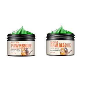 EELHOE Balsem kaki hewan peliharaan untuk kucing dan anjing minyak pelindung alas kaki menenangkan dan melembapkan dan mengurangi kaki kering dan retak
