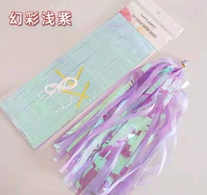 Confezione da 5 Pezzi, Marca Unicorn, Modello QB307, Materiale PET Lucido, Ghirlanda con Nappe, Striscione per Matrimoni e Feste di Compleanno, Arco di Palloncini, <span class=keywords><strong>Sfondo</strong></span> Fai-da-Te - Product Image 5