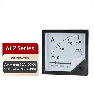 Ampèremètre à courant alternatif 6L2-A 50/5 100/5 200/5 250/5A Instrument à aiguille - Product Image 1