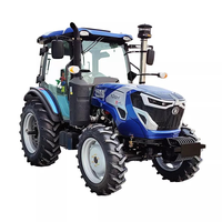 Tractor Agrícola Diésel de 120 CV con Tracción en las 4 Ruedas, Implementos Completos, Motor y Bomba
