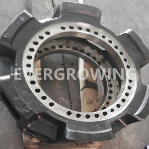 Sproket untuk <span class=keywords><strong>KOBELCO</strong></span> CKE700 <span class=keywords><strong>BM700</strong></span> suku cadang mesin konstruksi Undercarriage derek perayap 70 Ton - Product Image 4