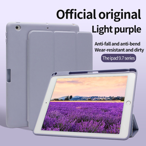 <span class=keywords><strong>2018</strong></span> Cover posteriore in TPU rigida a sei generazioni di sei 9.7 per <span class=keywords><strong>iPad</strong></span> Pro multicolori con custodia in pelle piatta a tre pieghe - Product Image 3