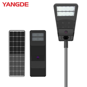 Yangde Solar Street <b>Light</b> 60W <b>LED</b> Integrated <b>With</b> <b>Motion</b> <b>Sensor</b> Waterproof Outdoor Lighting - Product Image 1