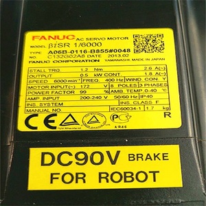 Fanuc Cnc Control Japón Original Ac Servomotor <span class=keywords><strong>A06B</strong></span>-<span class=keywords><strong>0116</strong></span>-<span class=keywords><strong>B855</strong></span> #<span class=keywords><strong>0048</strong></span> - Product Image 2