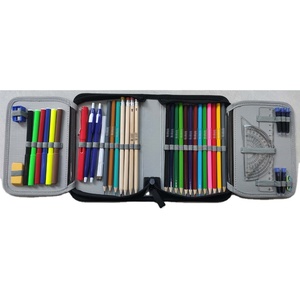 Estuche Escolar para Lápices Pop <span class=keywords><strong>It</strong></span> con 50 Diseños de Dibujo y Pintura, Embalaje Personalizado, Material Impermeable, Tipo de Origen, Juego de Arte de Colores para Escribir para Niños - Product Image 1
