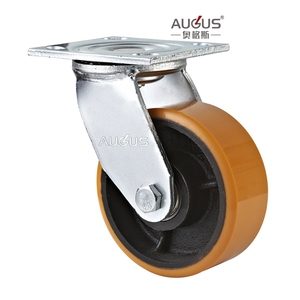 <span class=keywords><strong>2026</strong></span> Bestseller 8 Zoll PU-Lenkrolle mit Eisenkern für Schwerlast-Industrieausrüstung - Product Image 2