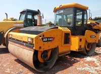 Rouleau compacteur vibrant à double tambour XD143, 15 tonnes, haute efficacité, puissance 111 kW, garantie 1 an, neuf