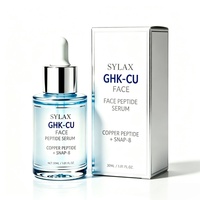 Sérum au cuivre GHK-Cu 1% avec acide hyaluronique et niacinamide – Réduit l'apparence des ridules – Soin de la peau