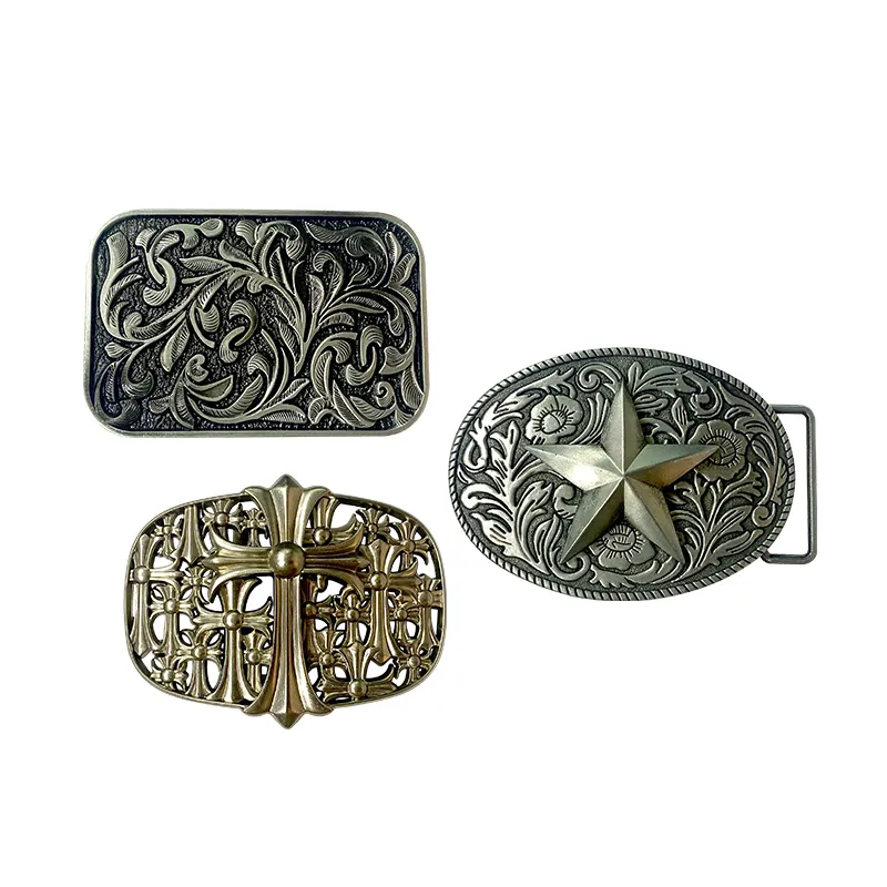 Custom Logo Designer Accessories Gift Items Cheap Rotating Luxury 3d Stainless Steel Zinc Alloy Metal Men's Belt Buckle