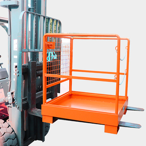 JIGONG pieghevole piattaforma di sicurezza carrello elevatore gabbia uomo attacco <span class=keywords><strong>cestello</strong></span> per la gestione di compiti difficili sicuro e affidabile - Product Image 4