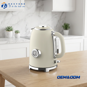 Stainless Steel Electric Hot Water Boiler with LED Indicator Water Level Window Concealed Heating Element Dry Boil Protection - Product Image 1