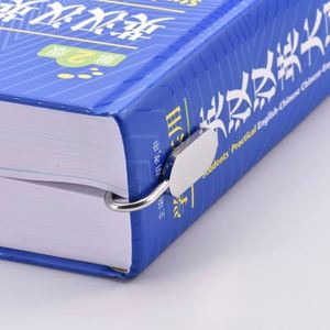 Swan Neck Oval Metal <b>Book</b> Marker Hanger Clip Reading Page Holder Zinc Alloy Bookmark Stationery Office Supply Gift - Product Image 3