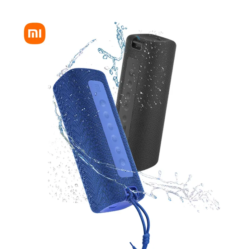 Xiaomi Mi 휴대용 블루투스 스피커 16W 오디오 bt 미니 스마트 방수 야외 휴대용 무선 스피커