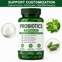 Capsules Probiotiques Durlevel Certifiées HACCP, OEM, ODM, Personnalisation de la Formule, Emballage et Support Commercial, Champignons