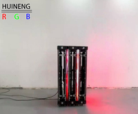 Nouvel écran LED DJ Booth P3.91 à six plis 3x1m avec flight case gratuit, table de DJ, écran d'affichage LED pour boîte de nuit, intérieur/extérieur