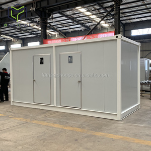 Baño Móvil Prefabricado Modular Tipo Contenedor para Parques, Singapur, Baño Portátil en Contenedor de Envío, Baño Público - Product Image 4
