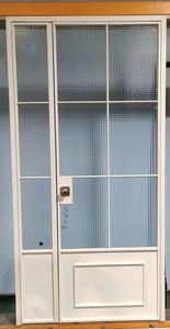 Moderner Stil Schwarz Aluminium legierung Glas Externer Grillst reifen Bogen Tür leiste für Innen haus Schräge Wintergärten Glas häuser