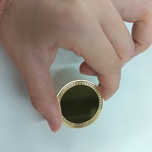 Изготовленные на заказ металлические пустые металлические памятные серебряные монеты Персонализированная монета с УФ-логотипом с лазерной гравировкой - Product Image 4