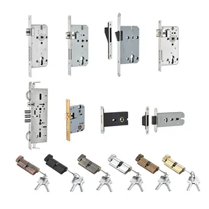 Factory Customized Security Mortise Core Union Door Lock Body And Cylinders And Mortice Set With Master