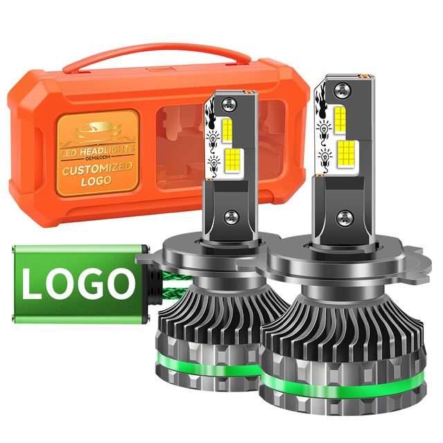 K28 300W 6000K Super Bright IP68 Waterproof 60000LM LED Headlights for H4/H7/H11/9005-9006-9012 Universal Fitment