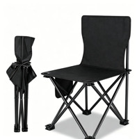 Chaise de camping pliable MESOROCK, résistante aux taches, haute résistance, pour plage et extérieur