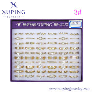 Anillo-104 <span class=keywords><strong>Xuping</strong></span> Moda 2020 Precio Especial Liquidación Caja de 60 Piezas Anillo para Mujer - Product Image 4