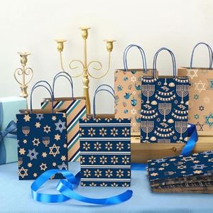 Sacs cadeaux en papier kraft personnalisés avec poignées torsadées pour fêtes, anniversaires, baby showers et shopping - Product Image 2