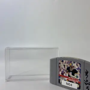 Gameboy Plastic Protector Case Color Pocket Clear Acrylic Video Game Display Box Pmma Dust Cover