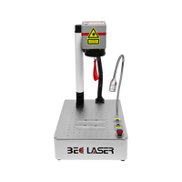 20W 30w or argent laiton gravure fibre laser marquage bureau métal surface logo laser marquage gravure machine pour tout métal