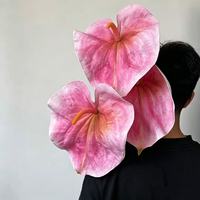 Batang Bunga Anthurium Buatan EVA untuk Dekorasi Pernikahan, Rumah, Hotel, dan Acara