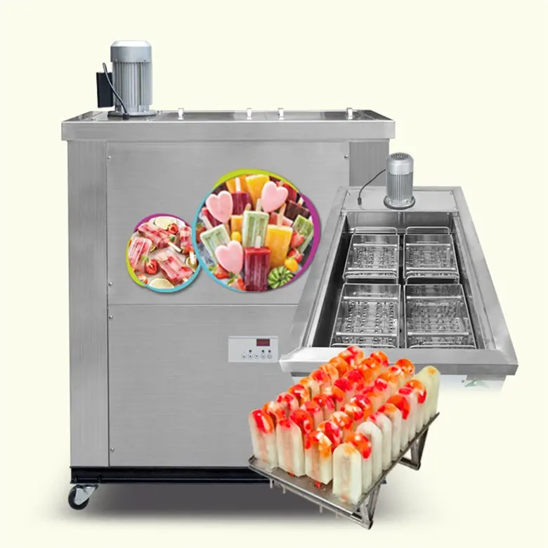 Hot Bán Chất Lượng Cao Ice Sucker Lolly Máy Làm/Popsicle Máy Làm/Ice Lolly Máy Với 4 Khuôn Mẫu