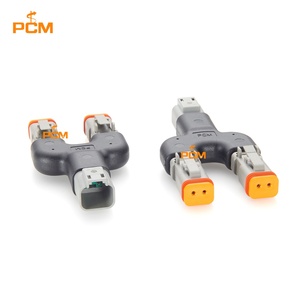 Adaptor Y Splitter 2Pin Deutsch Seri DT DT04-2P ke DT06-2S Konektor 2 Arah IP69K 18AWG untuk Otomotif Industri Tugas Berat - Product Image 6