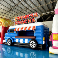 Tente gonflable personnalisée pour stand commercial extérieur, food truck, publicité, carnaval, boutique, exposition de snacks