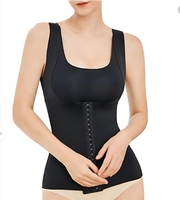 Hauts de mise en forme du corps sans couture Corset en spandex ferme Contrôle du ventre Caractéristiques de soutien du sein Invisible Outil magique de dissimulation du sein