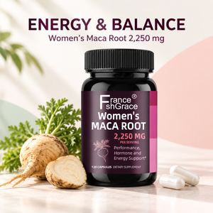 Capsules de racine de maca Shecome Premium 2250MG pour femmes, soutien extra fort pour l'énergie et l'équilibre hormonal, complément alimentaire à base de racine de maca pour femmes - Product Image 5