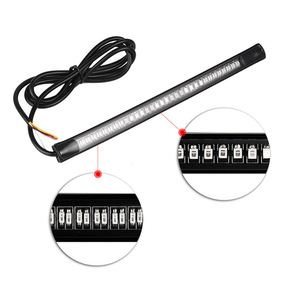 <span class=keywords><strong>Feu</strong></span> de <span class=keywords><strong>stop</strong></span> et <span class=keywords><strong>clignotant</strong></span> LED pour motos, bandeau pour feux, pièces détachées, universel, flexible, 48 pouces - Product Image 2