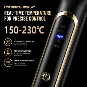 Elemento Calefactor MCH Chapado en Oro de 230 Grados 450F de Repuesto para Plancha Eléctrica Torlin, Plancha Plana Delgada de 8mm con Pantalla LED para Uso en Hoteles - Product Image 5