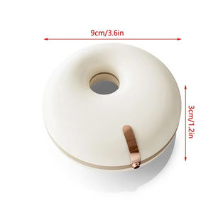 Estuche para Retenedores de Ortodoncia de 2 Capas, Diseño de Donut, Portátil, Estilo Sencillo, para Retenedores Invisibles, Chewies y Dentaduras Postizas - Product Image 6