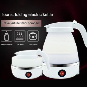 Bouilloire électrique en silicone, anti-fuite, pliable, portable, pour voyage, 0,6 l, petite bouilloire électrique pour la maison - Product Image 5