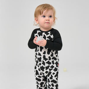 Pijamas de bambú personalizados para bebés recién nacidos, peleles con cremallera al por mayor, ropa de bebé, peleles para niños, pijamas. - Product Image 1