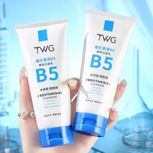 TWG RTS B5 Limpador Facial ácido salicílico limpador facial cuidados com a pele hidratante Provitamin B5 lavagem facial