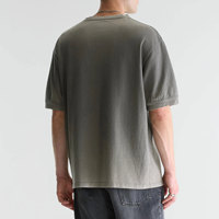 T-shirt en coton 100% de haute qualité, dégradé, personnalisable, impression numérique du logo, t-shirt homme uni, col rond, t-shirt personnalisé