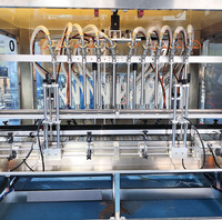 Ligne de remplissage automatique de bouteilles de shampoing, crème et savon liquide Ailusi, machine de remplissage à pompe à engrenages haute vitesse à 6/8/10 têtes