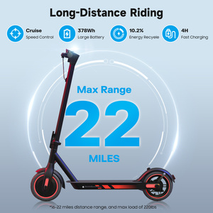 Stock UE, États-Unis, Royaume-Uni, produit le plus vendu, scooters électriques puissants à longue portée de 500 W, pneus de 10 pouces, scooter électrique pliable pour adultes - Product Image 6