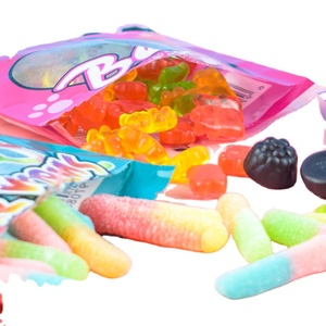 Gummies Fabricación de bombones Colorful Bulk Mix Jelly Soft Candy Snacks Funny Fruit Flavor Gummy Candy - Product Image 5