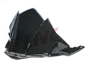 100% Couvercle de protection de chaîne en fibre de carbone pour <span class=keywords><strong>Kawasaki</strong></span> Z <span class=keywords><strong>H2</strong></span> 2020 - Product Image 2