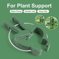 Clips de jardin pour plantes, supports de tomates, pinces de maintien en ABS, piquets pour plantes grimpantes, clips de treillis doux pour fleurs et plantes
